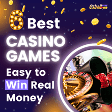 6 Best Casino Games Easy to Win Real Money Online