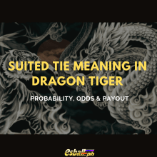 Suited Tie meaning in Dragon Tiger - Probability & Odds