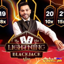 Evolution Lightning Blackjack Live Game