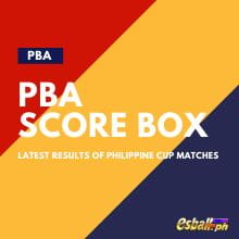 PBA Score Box, Latest Results of Philippine Cup matches