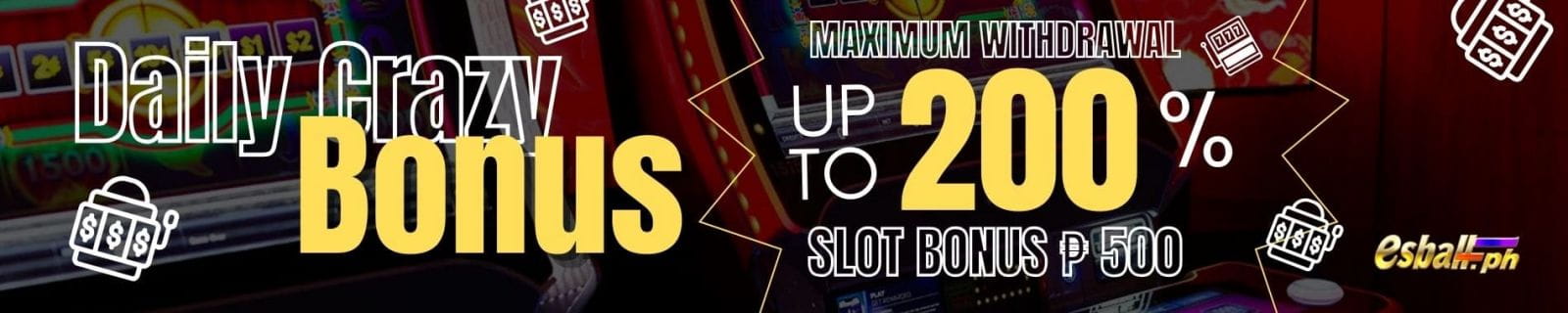 Slot Bonus Deposit 100 Daily Bonus 200%