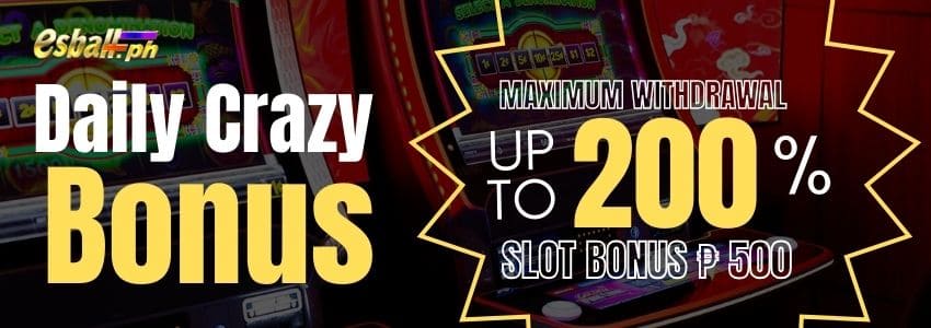 Slot Bonus Deposit 100 Daily Bonus 200%