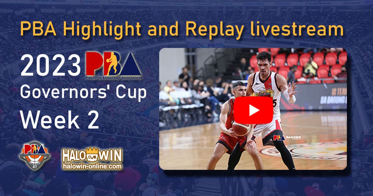 PBA Highlights 2023 Governors Cup Week 2 Game for All Video_EsballPH