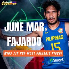 June Mar Fajardo Wins 7th PBA Most Valuable Player
