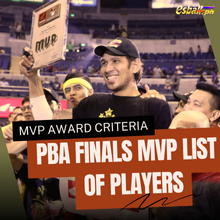 PBA Finals MVP List of Players and MVP...
