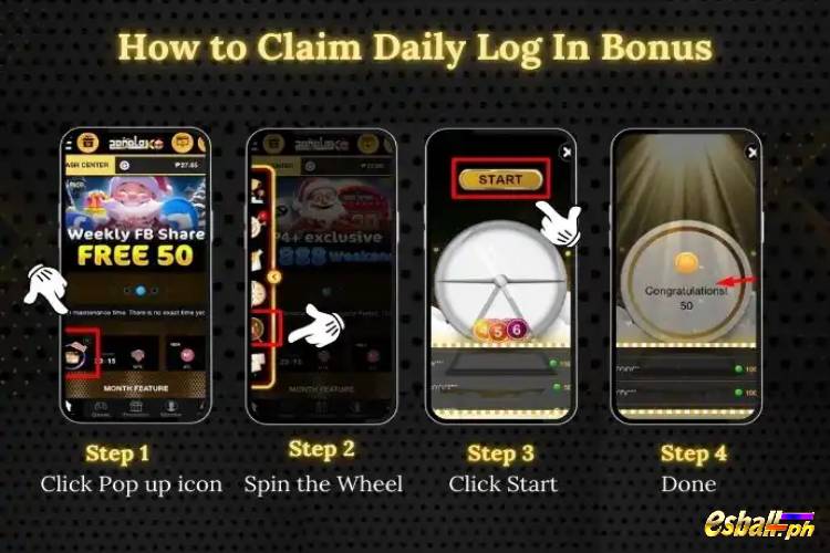 How to Gat Casino Daily Login Bonus